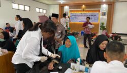 Rayakan Kemerdekaan dengan Aksi Nyata, Kanwil Ditjenpas Kalteng Gelar Cek Kesehatan Gratis & Donor Darah