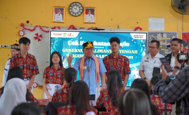 Pemprov Kalteng Perkuat Pendidikan dan Kesehatan Pelajar Lewat Program Strategis Nasional