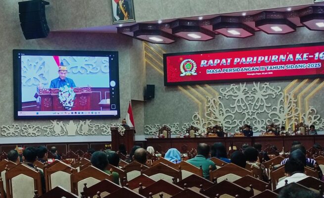 DPRD Kalteng Sahkan Raperda RPJMD 2025–2029, Fokus pada PAD, SDM, dan Infrastruktur