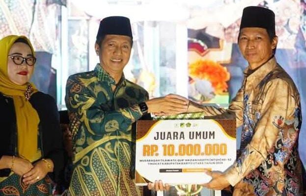 MTQH ke-52 Barito Utara Resmi Ditutup, Teweh Tengah Raih Juara Umum