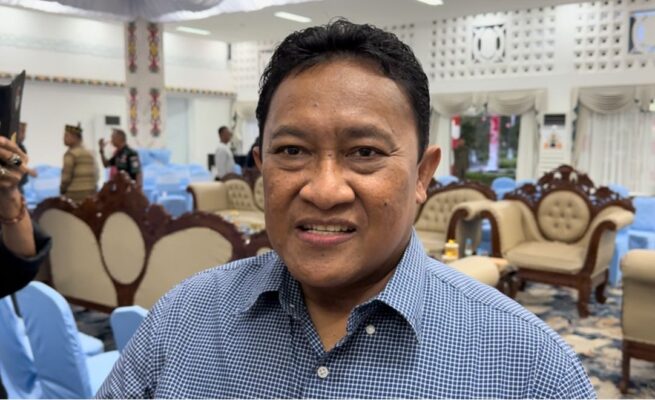 Wagub Kalteng Edy Pratowo Imbau Mahasiswa Jaga Kondusivitas Saat Aksi Unjuk Rasa