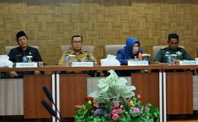 Pemkab Barito Utara Ikuti Rakor Pengendalian Inflasi 2025 Bersama Mendagri