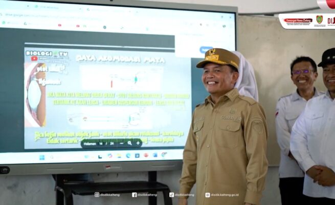 Kelas Digital Huma Betang Diluncurkan, Gubernur Agustiar Sabran: Pendidikan Harus Setara Kota dan Desa