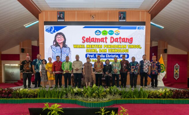 Wamen Diktisaintek Kunjungi UPR, Dorong Riset Gambut Jadi Unggulan Nasional