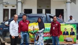 Pemkab Barito Utara Gelar Gerakan Pangan Murah di Desa Batu Raya I