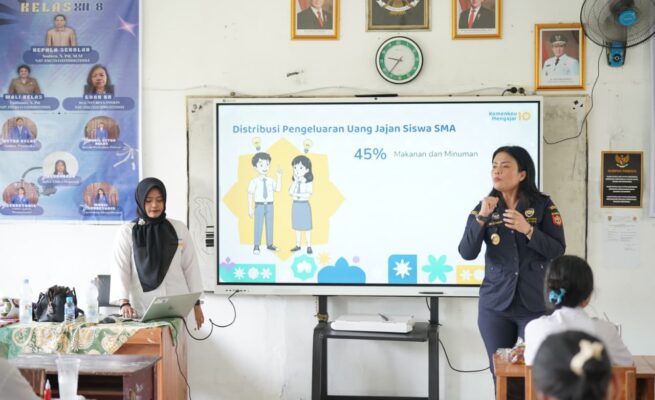 30 Ribu Pelajar Kalteng Dapat Pembekalan Literasi Anggaran Negara dari Pegawai Kemenkeu