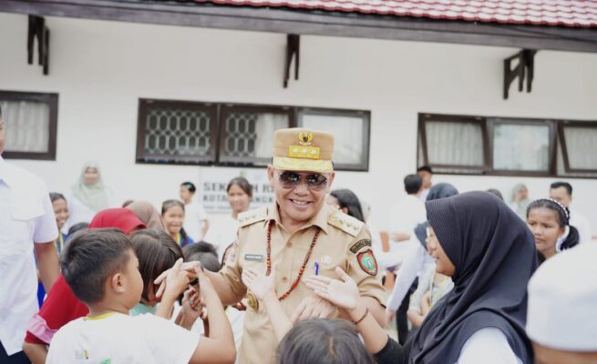Gubernur Agustiar Tinjau Sekolah Rakyat di Palangka Raya, Pastikan Program Presiden Prabowo Berjalan Baik