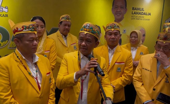 Bupati Gunung Mas Diperiksa KPK, Ini Sikap Ketua Umum Golkar Bahlil Lahadalia