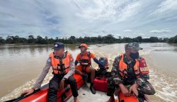 Liburan Nataru Berujung Petaka, Pemuda Asal Tangerang Hanyut di Sungai Kahayan