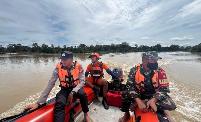 Liburan Nataru Berujung Petaka, Pemuda Asal Tangerang Hanyut di Sungai Kahayan