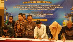 Penandatanganan Kerja Sama (PKS) penguatan Sentra Kekayaan Intelektual