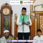 Bupati Barito Utara, H. Shalahuddin menyampaikan sambutan saat melaksanakan kunjungan Safari Ramadan di Masjid Al-Istiqamah, Desa Bukit Sawit, Kecamatan Teweh Selatan.