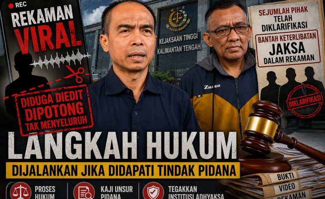 Kejati Tegaskan Langkah Hukum Terkait Video Potongan Rekaman dan Tudingan Oknum Jaksa Kejari Kobar Minta Uang