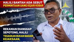 Halili Bantah Sebut Permintaan Uang untuk Kejari Kobar, Siap Tempuh Jalur Hukum atas Video Rekaman Beredar