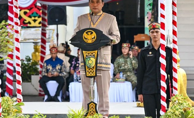 Bacakan Amanat Gubernur Kalteng, Achmad Zaini Soroti Ancaman Karhutla dan Ketahanan Pangan