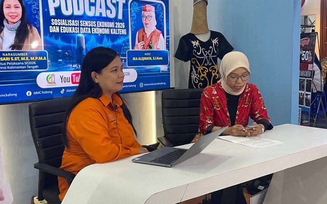 BPS Kalteng Gencarkan Sosialisasi Sensus Ekonomi 2026, Data UMKM hingga Content Creator Akan Didata