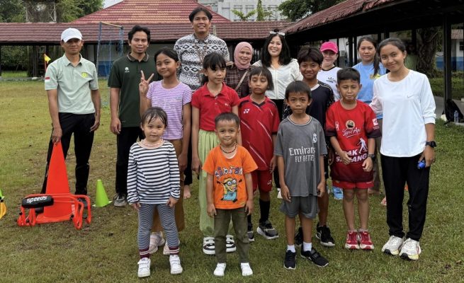 Kids Athletics di Palangka Raya: Gerakan Ceria PJKR FKIP UPR Bangun Generasi Sehat dan Berkarakter