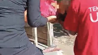 Geger! Wanita Bersimbah Darah Diduga Disabet Senjata Tajam di Warung Mahir Mahar Palangka Raya