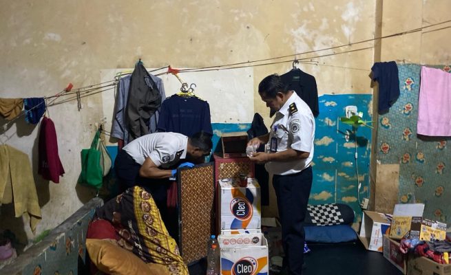 Razia di Rutan Palangka Raya: Ditemukan Bong, 12 Napi Positif Narkoba