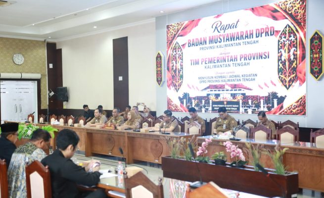 Banmus DPRD Kalteng Tetapkan Agenda Strategis hingga Akhir Juli 2026, Pembahasan APBD Jadi Fokus Utama