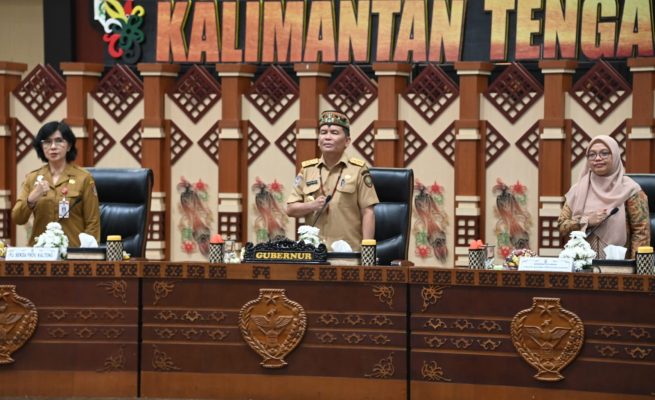 Gubernur Agustiar Sabran Tegaskan Komitmen Perkuat Tata Kelola Pemerintahan melalui Stranas PK