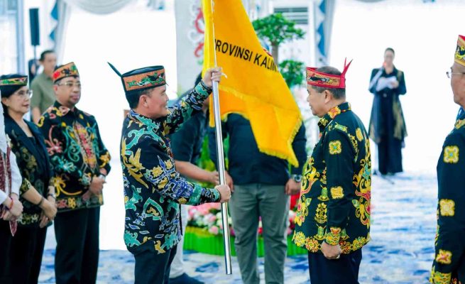 Gubernur Agustiar Sabran Lepas 309 Kontingen Pesparawi XIV Kalteng, Bawa Semangat Isen Mulang Menuju Manokwari