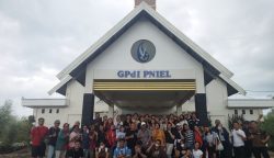 Kontingen Kalimantan Tengah pada Pesta Paduan Suara Gerejawi (Pesparawi) Nasional XIV di Manokwari, Papua Barat