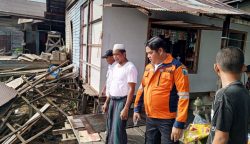 BPBD Kota Palangka Raya langsung melakukan asesmen dan pendataan di lokasi kejadian.