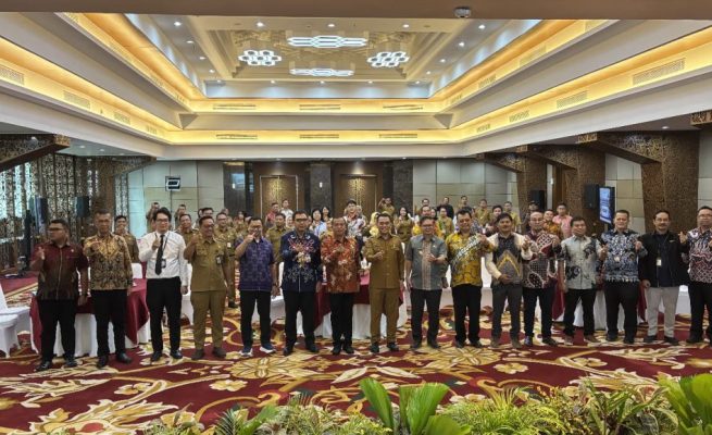 Wakil Wali Kota Palangka Raya, Achmad Zaini,pada kegiatan Penguatan Kerja Sama Antar Daerah Pemerintah Kota Palangka Raya dengan Pemerintah Kabupaten Karo