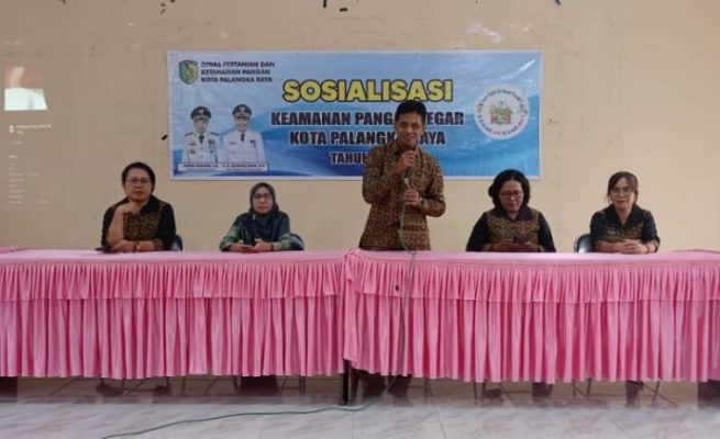 Kepala Bidang Ketahanan Pangan Distanketpang Kota Palangka Raya, Yusianto