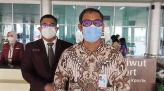 Penerbangan di Bandara Tjilik Riwut Terganggu akibat Asap Pekat Karhutla