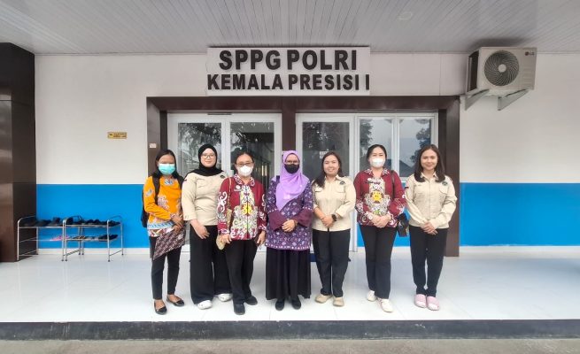 Kunjungan tim OKKPD ke lokasi SPPG Jekan Raya Palangka III yang berada di kawasan Polda Kalteng