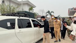 Wapres Gibran Rakabuming didampingi Gubenur Kalimantan Tengah Agustiar Sabran