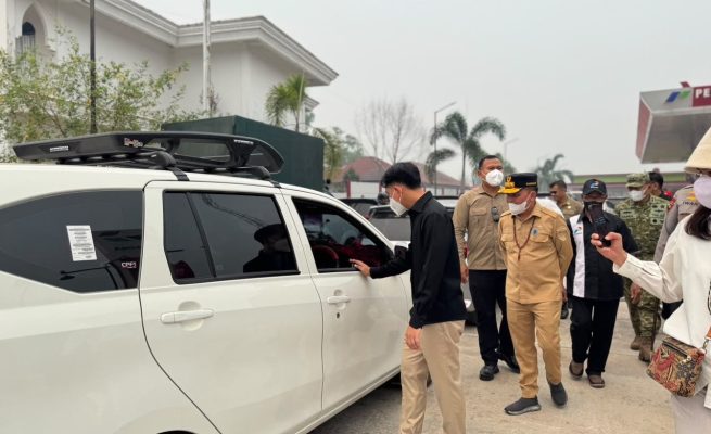 Wapres Gibran Rakabuming didampingi Gubenur Kalimantan Tengah Agustiar Sabran